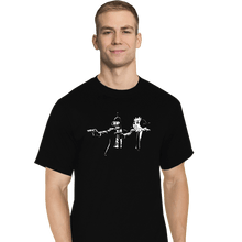 Load image into Gallery viewer, Secret_Shirts T-Shirts, Tall / Large / Black Bot Fiction
