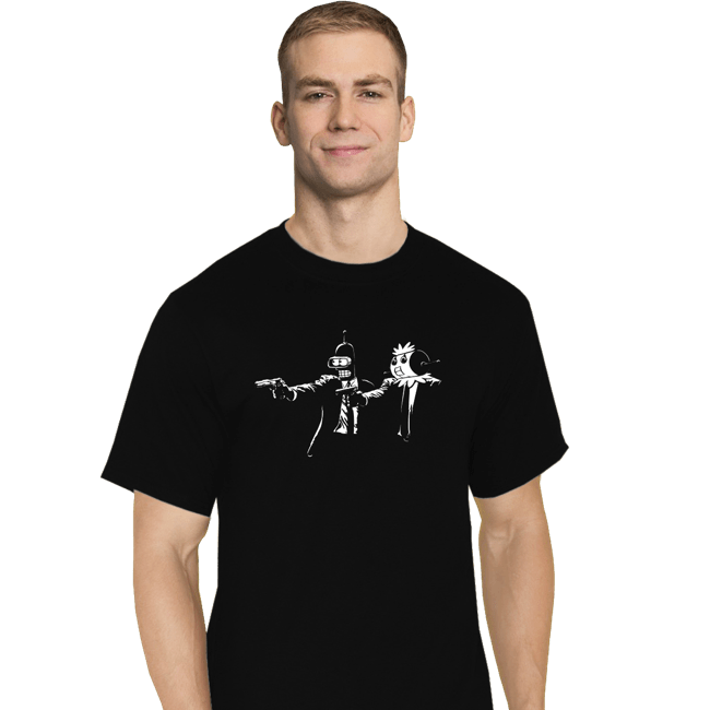 Secret_Shirts T-Shirts, Tall / Large / Black Bot Fiction