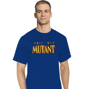 Daily_Deal_Shirts T-Shirts, Tall / Large / Royal Blue This Old Mutant