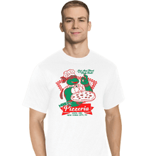 Load image into Gallery viewer, Secret_Shirts T-Shirts, Tall / Large / White Mikey&#39;s Pizza
