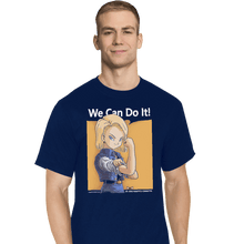 Load image into Gallery viewer, Secret_Shirts T-Shirts, Tall / Large / Navy C18 Can Do It
