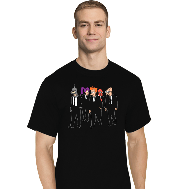 Daily_Deal_Shirts T-Shirts, Tall / Large / Black Reservoir Couriers