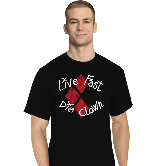 Secret_Shirts T-Shirts, Tall / Large / Black Die Clown