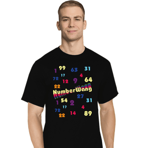 Daily_Deal_Shirts T-Shirts, Tall / Large / Black Numberwang