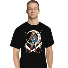 Load image into Gallery viewer, Daily_Deal_Shirts T-Shirts, Tall / Large / Black Full Armor Moon
