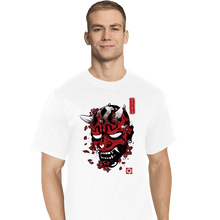 Load image into Gallery viewer, Daily_Deal_Shirts T-Shirts, Tall / Large / White Darth Oni

