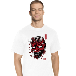 Daily_Deal_Shirts T-Shirts, Tall / Large / White Darth Oni