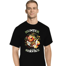 Load image into Gallery viewer, Daily_Deal_Shirts T-Shirts, Tall / Large / Black Hunter At Your Service
