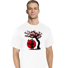Load image into Gallery viewer, Shirts T-Shirts, Tall / Large / White Ninja Under The Sun
