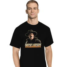 Load image into Gallery viewer, Daily_Deal_Shirts T-Shirts, Tall / Large / Black I&#39;m Your Huckleberry
