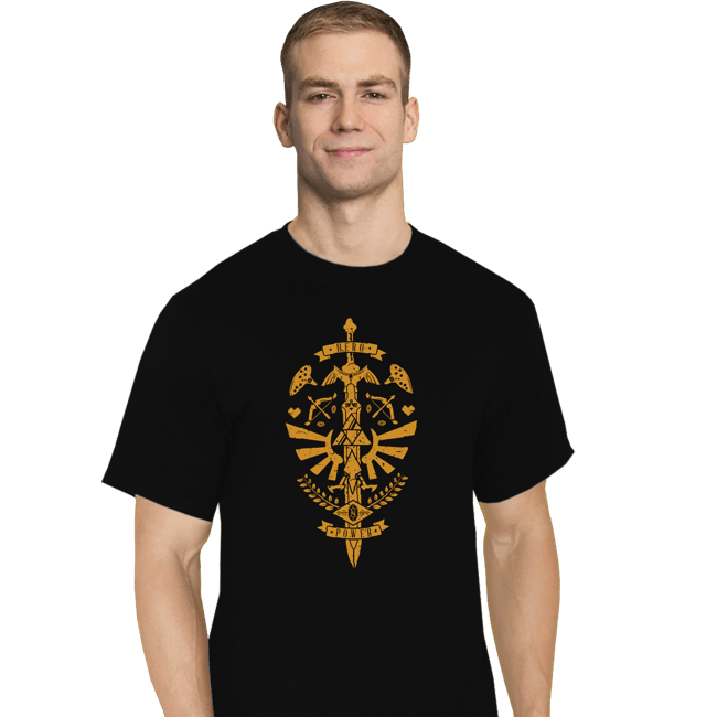 Secret_Shirts T-Shirts, Tall / Large / Black Hero Power