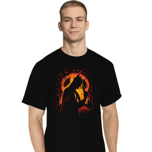 Daily_Deal_Shirts T-Shirts, Tall / Large / Black Vengeant Night