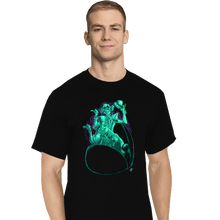 Load image into Gallery viewer, Secret_Shirts T-Shirts, Tall / Large / Black Mansion Ghosts
