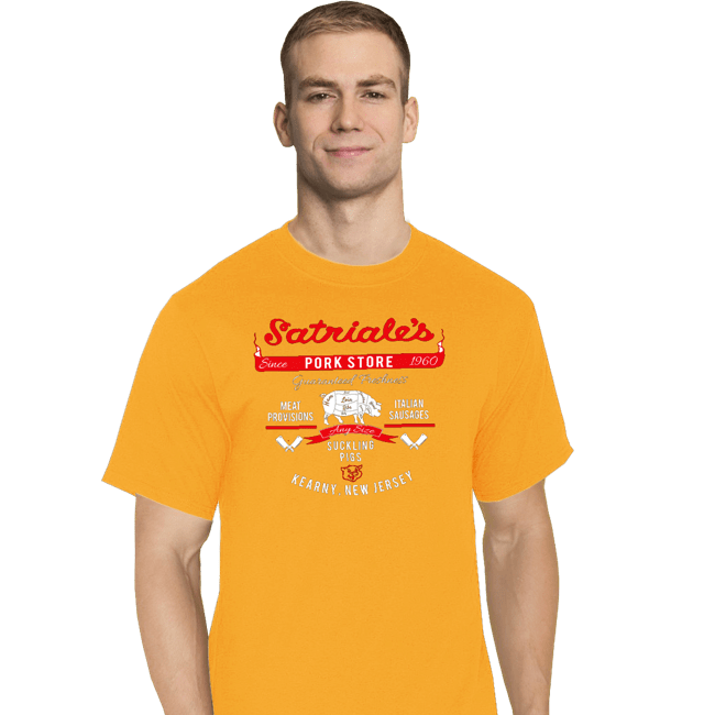 Secret_Shirts T-Shirts, Tall / Large / White Satriales Pork Market