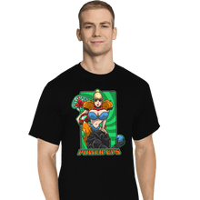 Load image into Gallery viewer, Daily_Deal_Shirts T-Shirts, Tall / Large / Black Power-Ups
