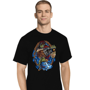 Daily_Deal_Shirts T-Shirts, Tall / Large / Black Ganondorf Crest