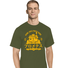 Load image into Gallery viewer, Secret_Shirts T-Shirts, Tall / Large / Military Green Proto Dome Robo
