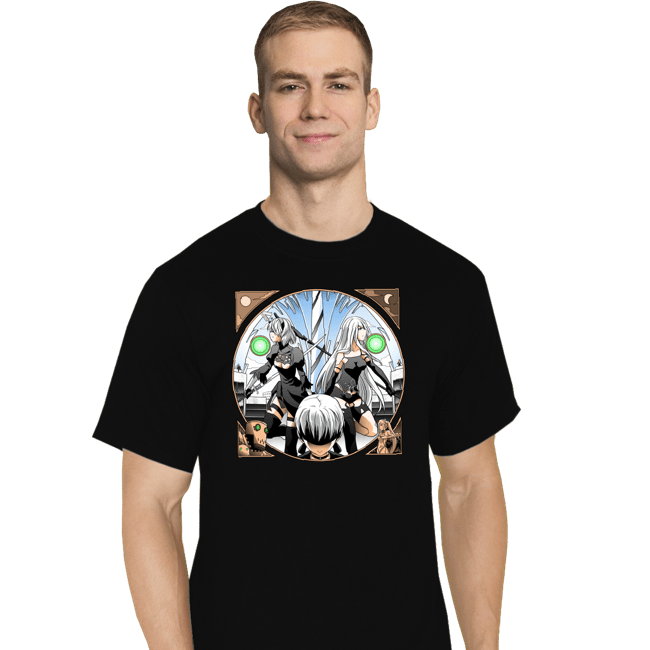 Shirts T-Shirts, Tall / Large / Black Designed to End
