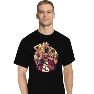 Daily_Deal_Shirts T-Shirts, Tall / Large / Black The Mushroom Gang