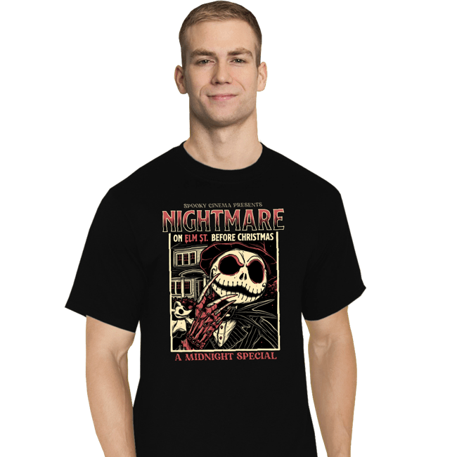 Daily_Deal_Shirts T-Shirts, Tall / Large / Black Nightmare Midnight Special