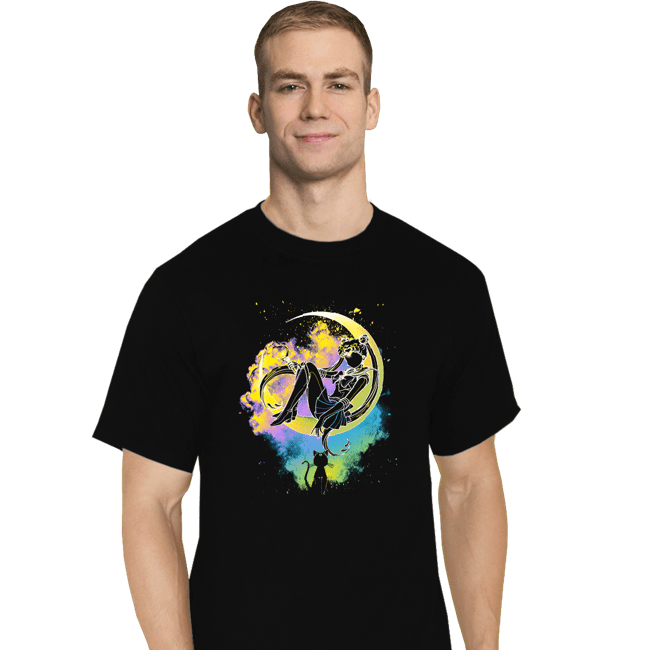 Secret_Shirts T-Shirts, Tall / Large / Black Soul of Moon