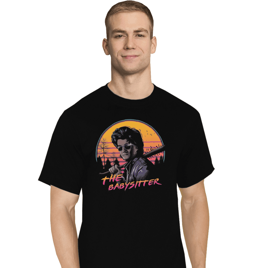 Shirts T-Shirts, Tall / Large / Black The Babysitter