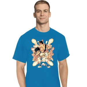 Shirts T-Shirts, Tall / Large / Royal Blue Final Fight Heroes
