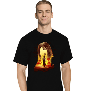 Shirts T-Shirts, Tall / Large / Black Summoner Of Spira