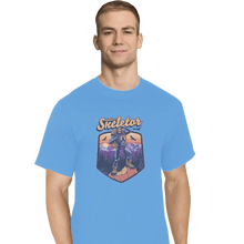 Load image into Gallery viewer, Shirts T-Shirts, Tall / Large / Royal blue Outdoor Skeletor
