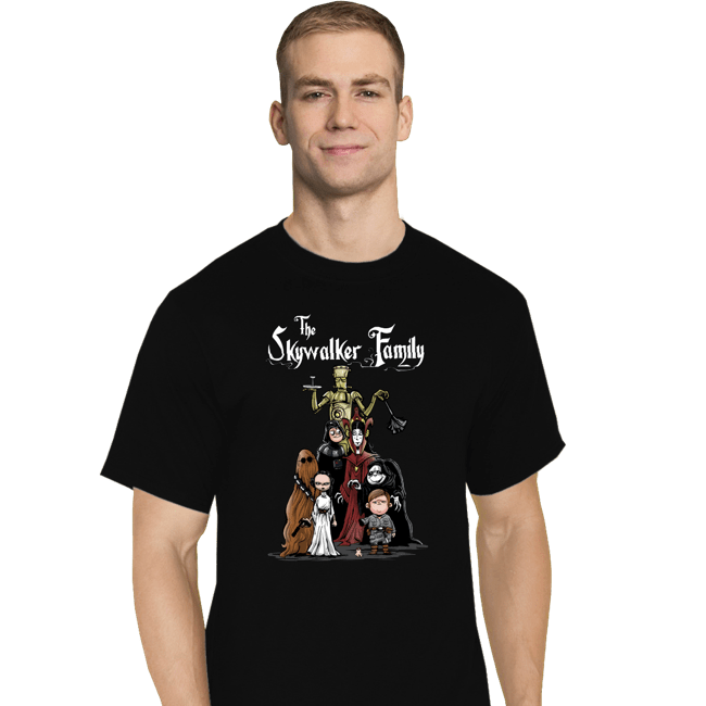 Daily_Deal_Shirts T-Shirts, Tall / Large / Black The Skywalker Family