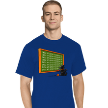 Load image into Gallery viewer, Daily_Deal_Shirts T-Shirts, Tall / Large / Royal Blue I Will Not Destroy
