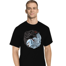 Load image into Gallery viewer, Daily_Deal_Shirts T-Shirts, Tall / Large / Black The Falcon And The Beast
