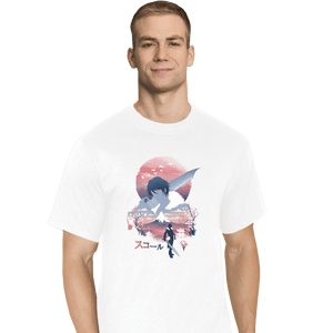 Shirts T-Shirts, Tall / Large / White Ukiyo Squall