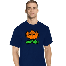 Load image into Gallery viewer, Secret_Shirts T-Shirts, Tall / Large / Navy Flower Graffiti
