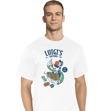 Load image into Gallery viewer, Daily_Deal_Shirts T-Shirts, Tall / Large / White Luigi&#39;s Trattoria
