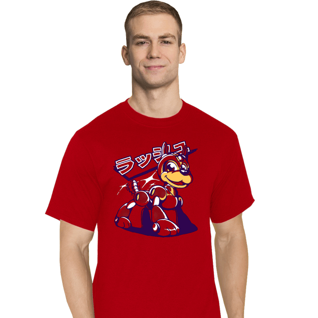 Secret_Shirts T-Shirts, Tall / Large / Red Robot's Best Friend