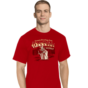 Daily_Deal_Shirts T-Shirts, Tall / Large / Red Dagobah Humbug