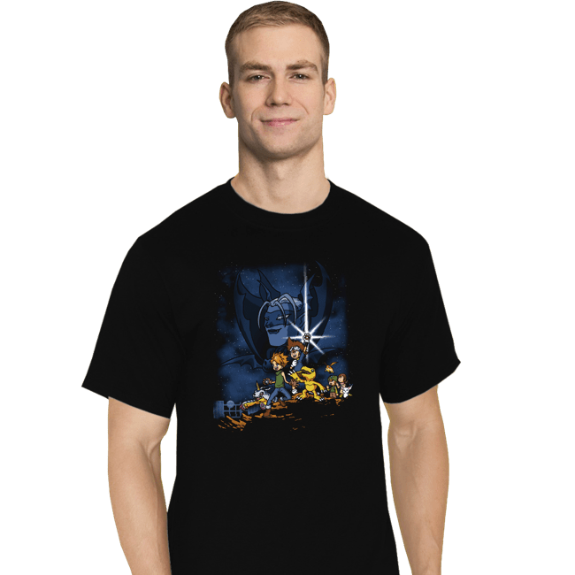 Shirts T-Shirts, Tall / Large / Black Digi Wars