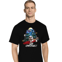 Load image into Gallery viewer, Shirts T-Shirts, Tall / Large / Black Let&#39;s Make Christmas

