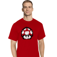 Load image into Gallery viewer, Shirts T-Shirts, Tall / Large / Red Mushroom Spray
