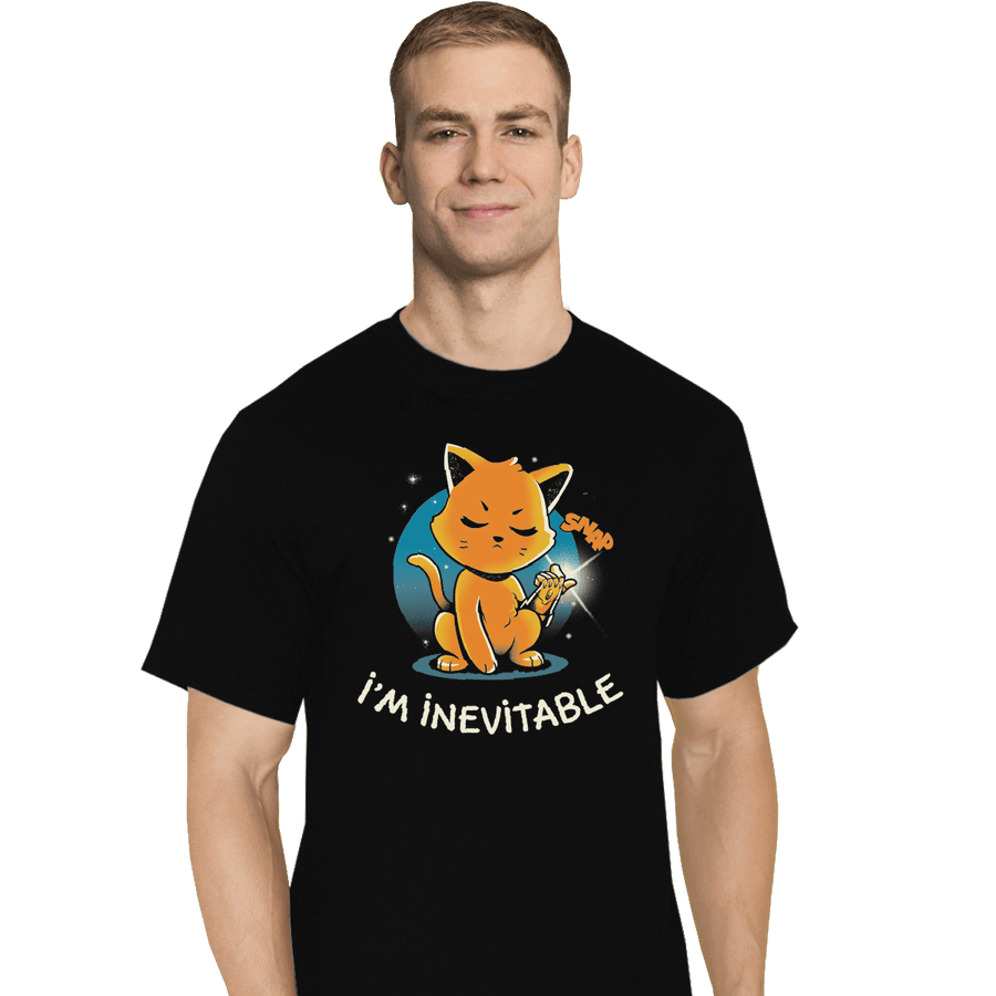 Shirts T-Shirts, Tall / Large / Black I'm Inevitable