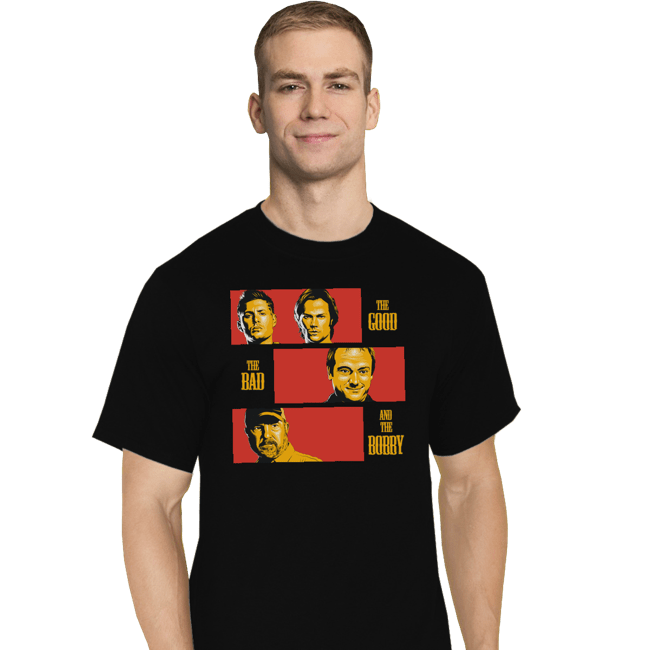 Shirts T-Shirts, Tall / Large / Black The Good The Bad And The Bobby