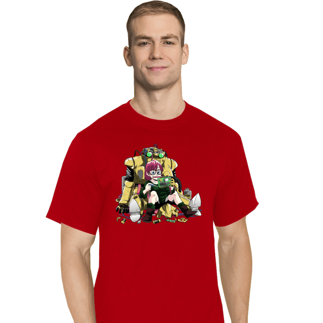 Secret_Shirts T-Shirts, Tall / Large / Red Robo Upgrade