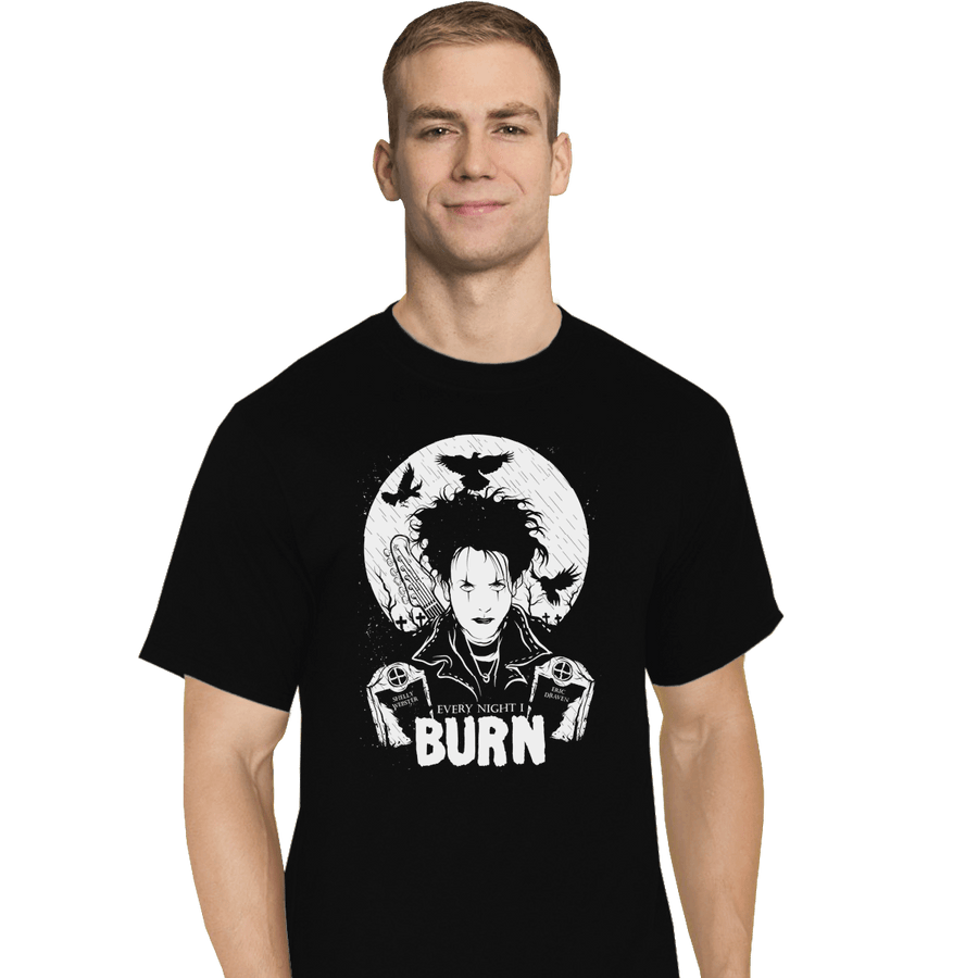 Shirts T-Shirts, Tall / Large / Black Burn