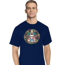Load image into Gallery viewer, Secret_Shirts T-Shirts, Tall / Large / Navy Wonderful Time Of The Year
