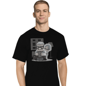 Shirts T-Shirts, Tall / Large / Black Upchained Melody