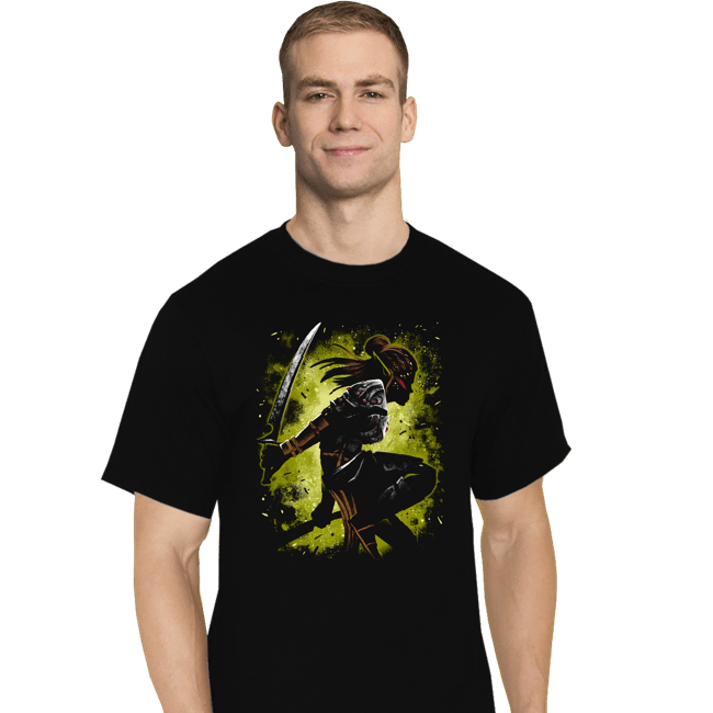 Daily_Deal_Shirts T-Shirts, Tall / Large / Black The Githyanki Warrior