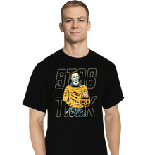 Load image into Gallery viewer, Secret_Shirts T-Shirts, Tall / Large / Black Stab Trek
