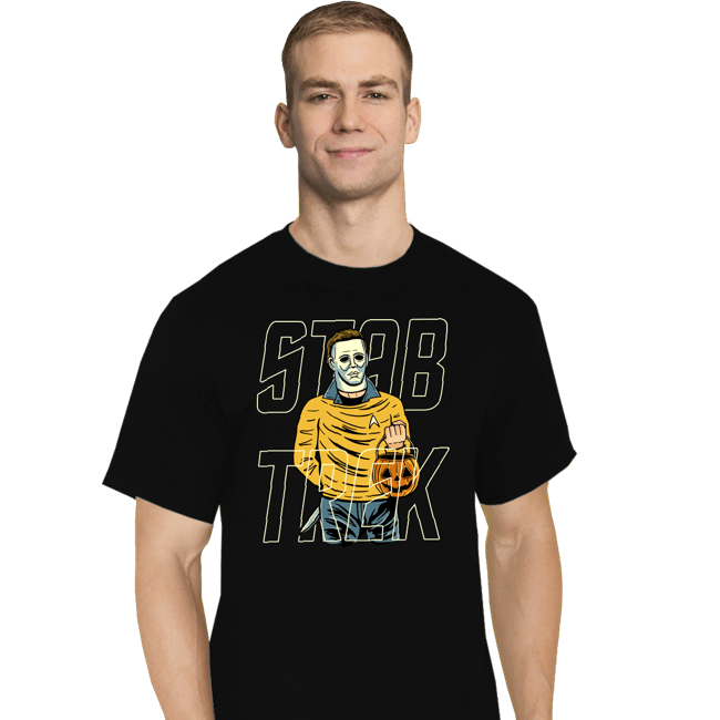 Secret_Shirts T-Shirts, Tall / Large / Black Stab Trek