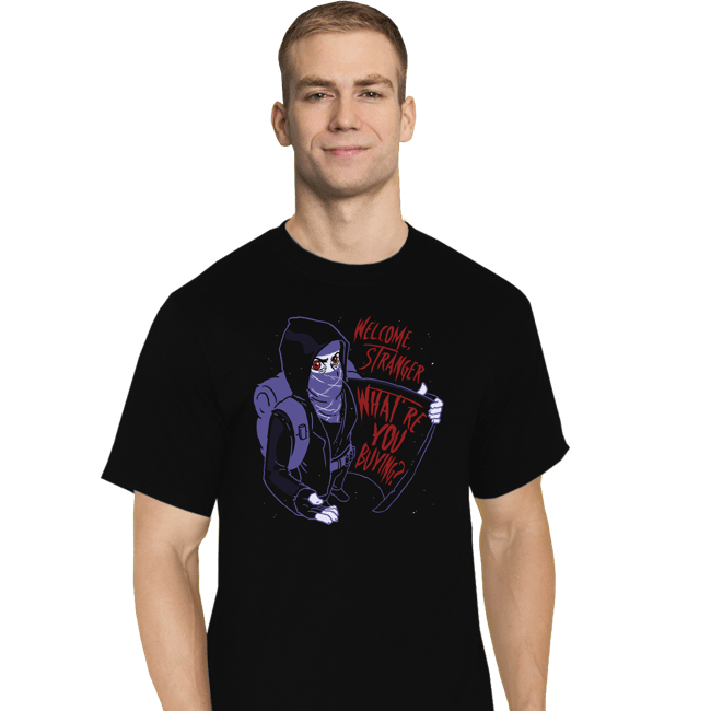Secret_Shirts T-Shirts, Tall / Large / Black Stranger Merchant